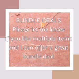 ‼️ BUNDLE DEALS ‼️
